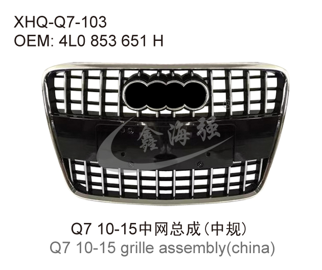 Q7 10-15  grille (in standard)