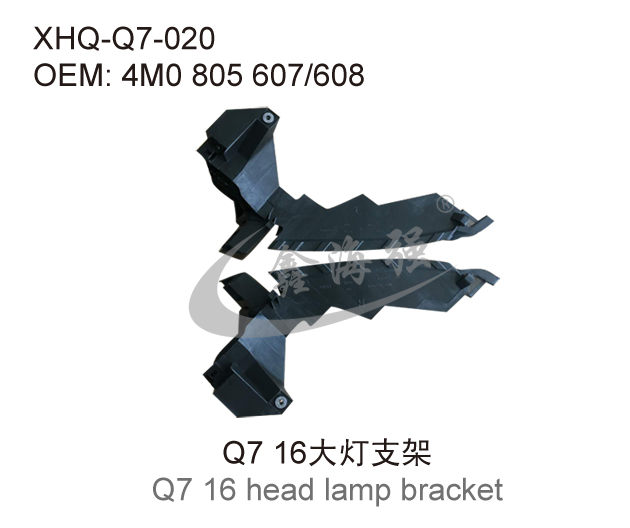 Q7 16 mounting for head lamps