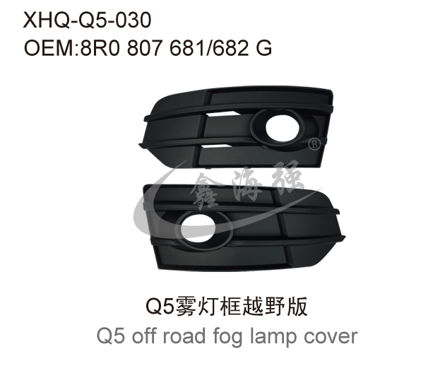  Q5 off road fog lamp cover