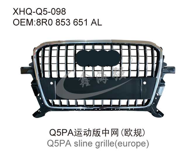 Q5PA  sline grille (europe)