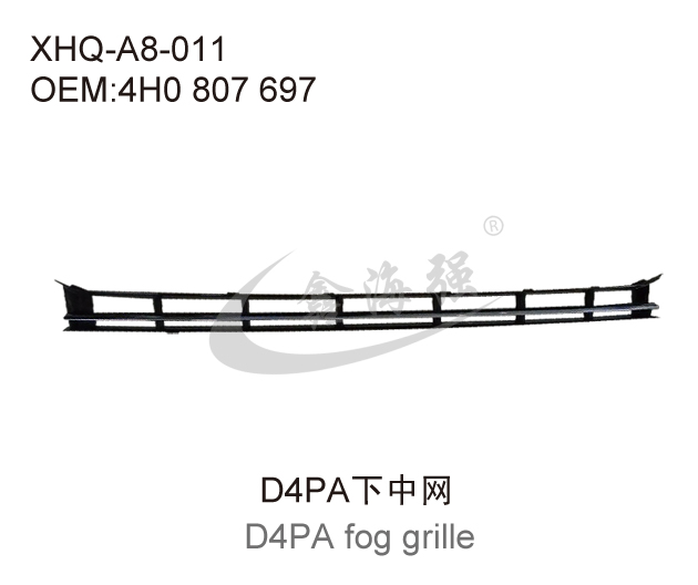 D4PA front bumper grille