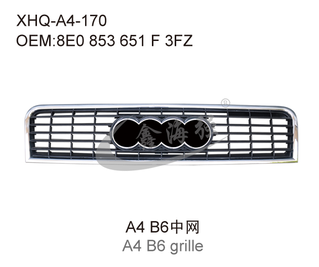 A4 B6 grille