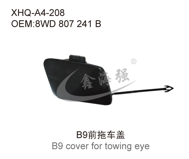 B9 cover for towing eye