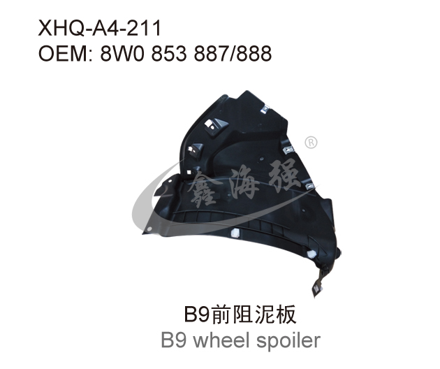 B9 wheel spoiler