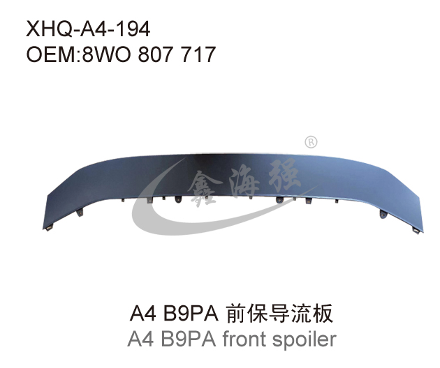 A4 B9PA front spoiler