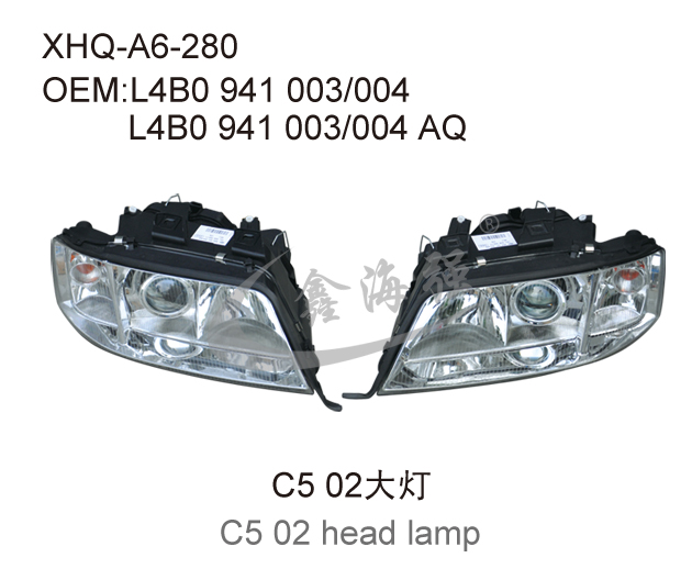 C5 02 headlight